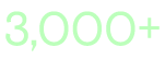 3,000+